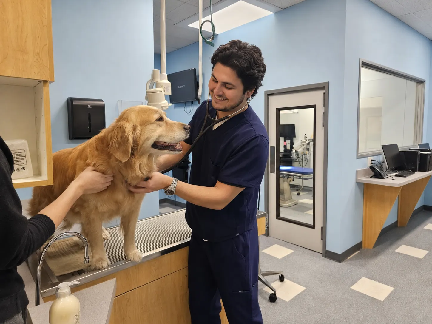 Comfortable exam rooms