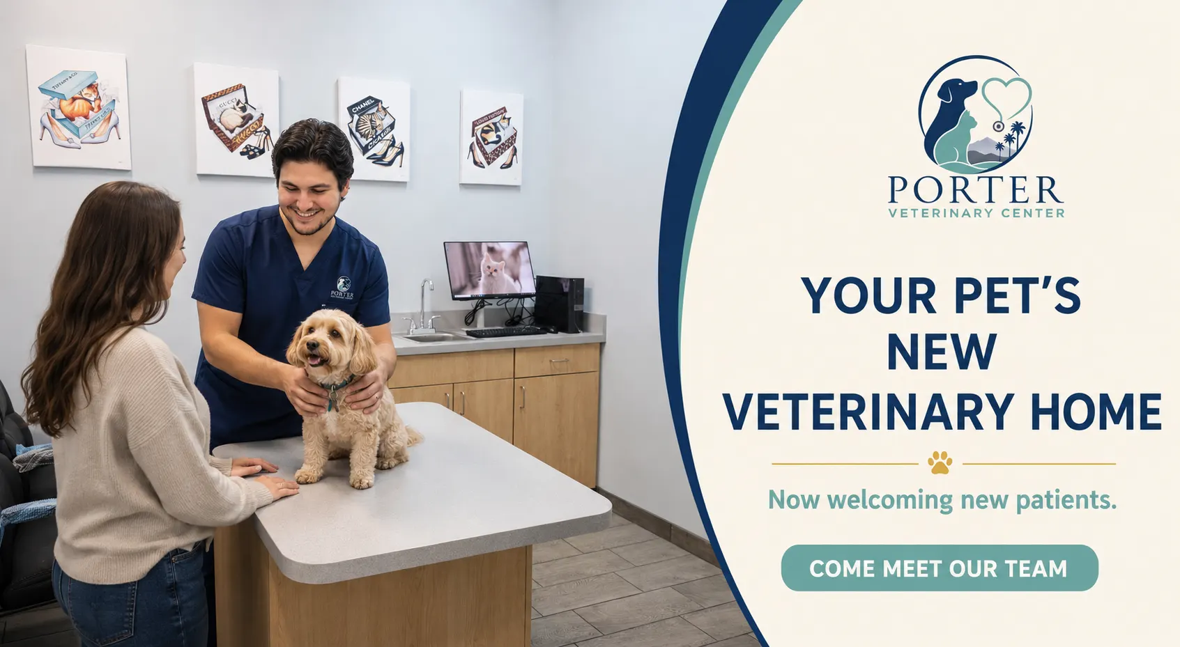 Your pet's new veterinary home